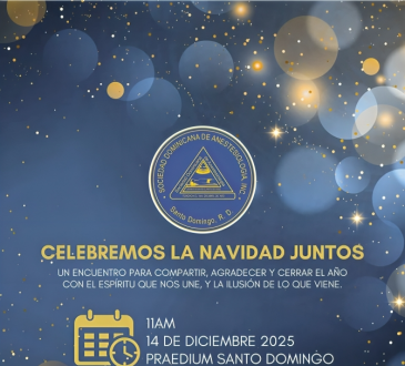 Sociedad Dominicana de Anestesiología Celebrará Encuentro Navideño