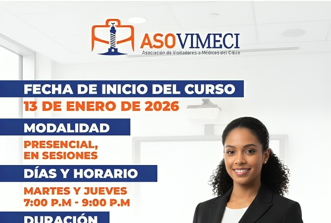 ASOVIMECI anuncia curso especializado en marketing para visitadores médicos