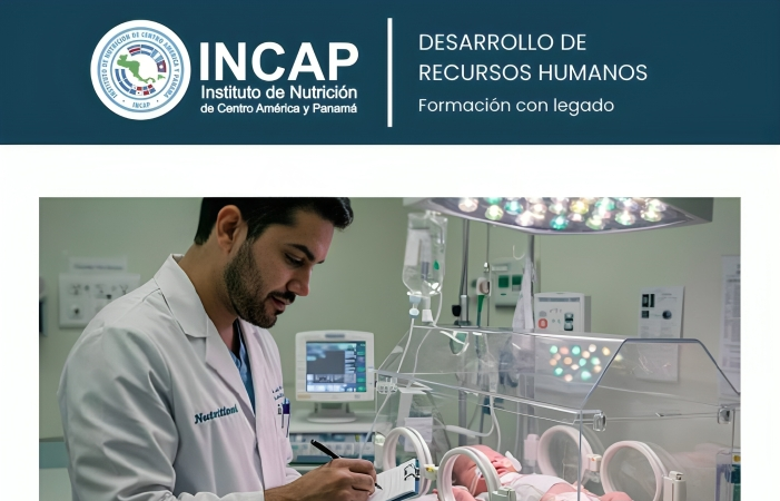 INCAP ofrecerá curso virtual sobre Estrés Metabólico y Cuidados Intensivos en Pediatría y Neonatología