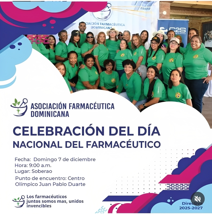 Asociación Farmacéutica Dominicana conmemorará el Día Nacional del Farmacéutico en Jornada Especial Asociación Farmacéutica Dominicana conmemorará el Día Nacional del Farmacéutico en Jornada Especial