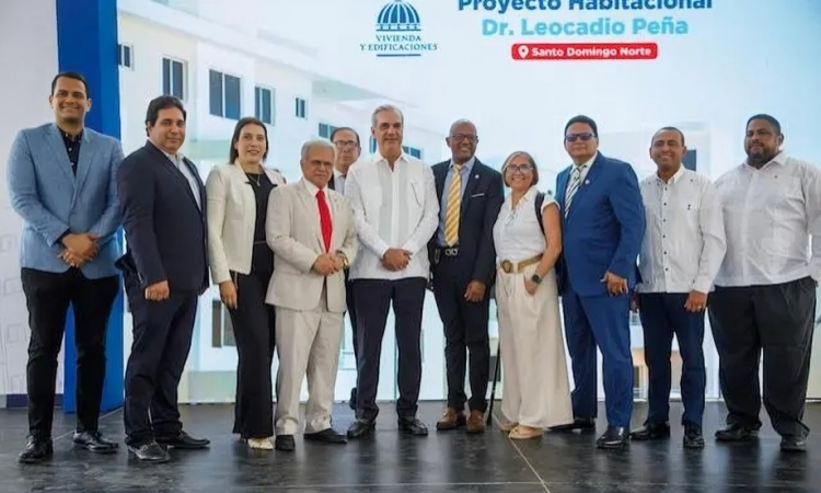 Presidente Abinader y CMD inauguran Conjunto Habitacional para médicos