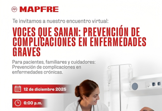MAPFRE SALUD ARS organiza conversatorio virtual sobre manejo y prevención de complicaciones en enfermedades graves MAPFRE SALUD ARS organiza conversatorio virtual sobre manejo y prevención de complicaciones en enfermedades graves