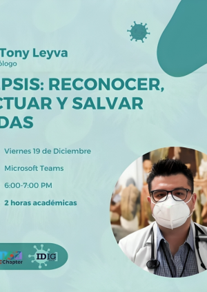 AMSA-INTEC organiza encuentro virtual sobre sepsis con experto en infectología