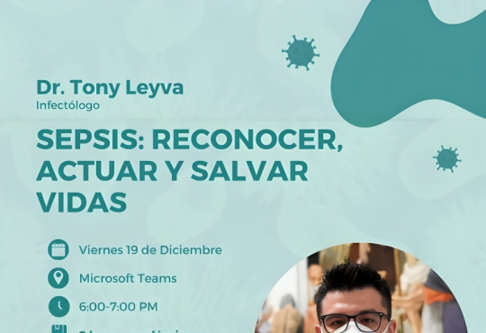 AMSA-INTEC organiza encuentro virtual sobre sepsis con experto en infectología AMSA-INTEC organiza encuentro virtual sobre sepsis con experto en infectología