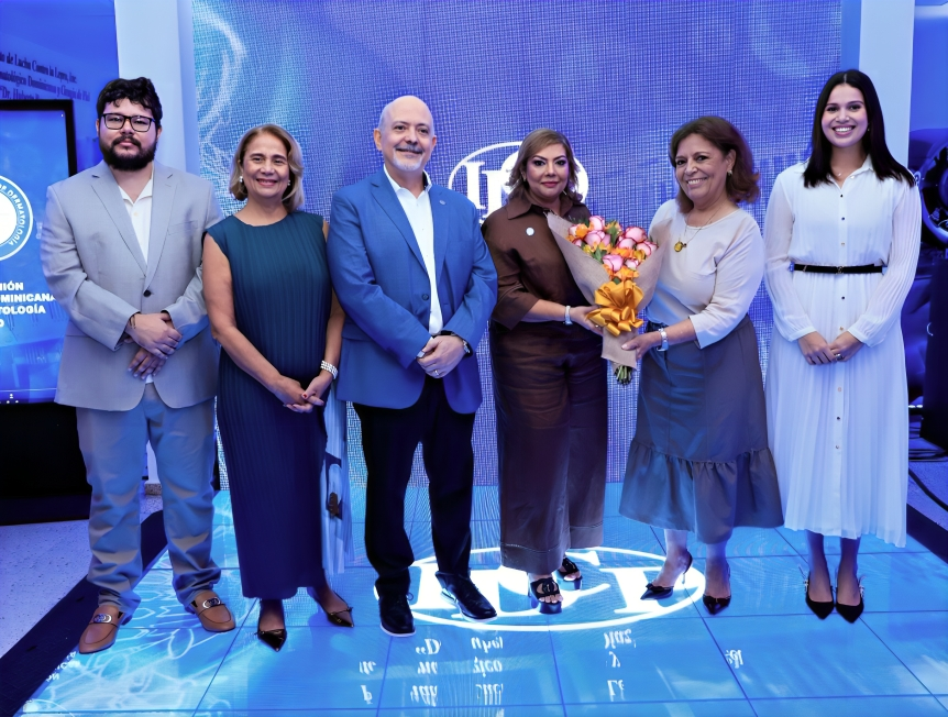 Sociedad de Dermatología realiza jornada científica en el IDCP, en el marco de la Cátedra Dr. Huberto Bogaert Díaz