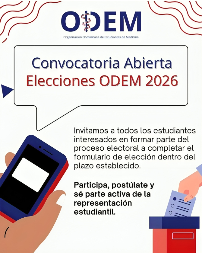 ODEM convoca oficialmente a elecciones 2026 ODEM convoca oficialmente a elecciones 2026