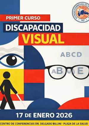 Sociedad de Oftalmología invita a participar en el Primer Curso de Discapacidad Visual