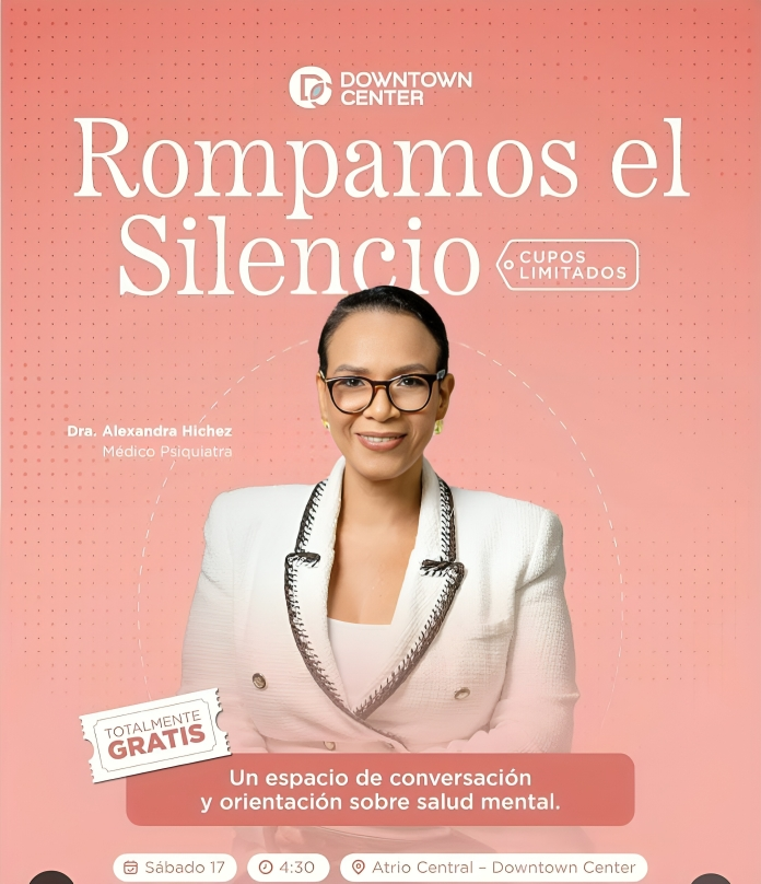 Dra. Alexandra Hichez liderará encuentro gratuito de orientación en salud mental en Downtown Center