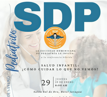 Sociedad Dominicana de Pediatría abre su agenda 2026 con conferencia sobre salud infantil integral