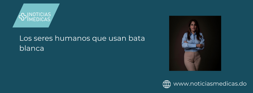 Los seres humanos que usan bata blanca