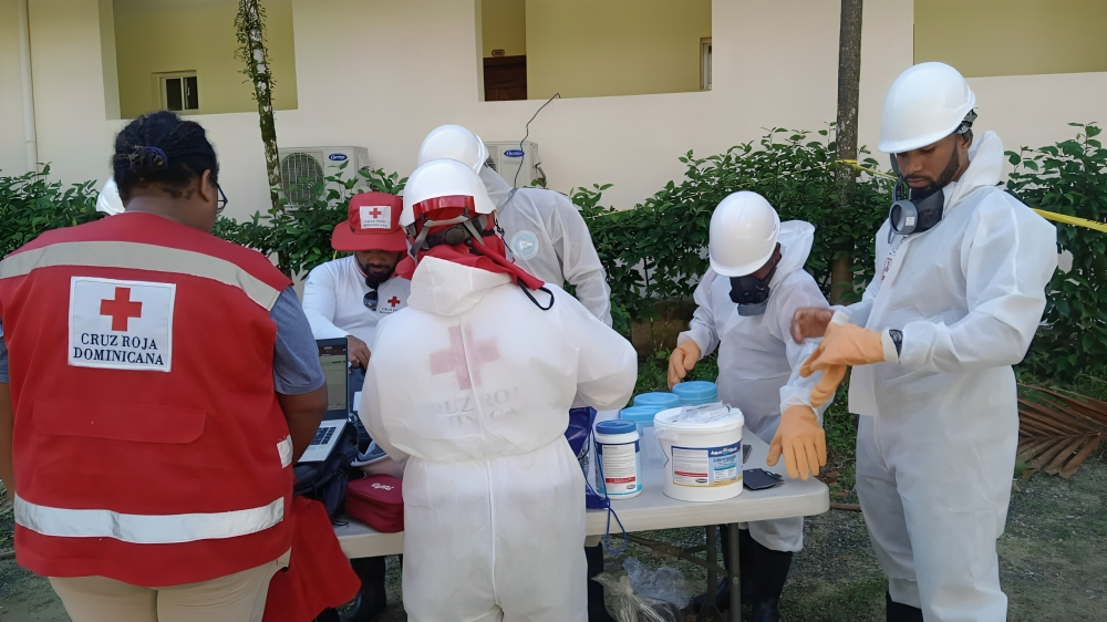 Cruz Roja Dominicana fortalece capacidades en agua y saneamiento para emergencias con taller internacional