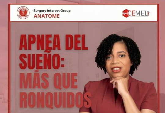 CEMED-INTEC invita a participar en charla sobre el Impacto Clínico de la Apnea del Sueño