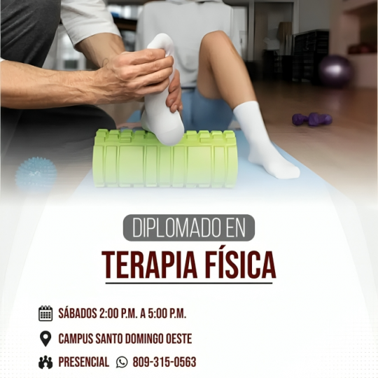 Universidad Federico Henríquez y Carvajal invita a Diplomado en Terapia Física y Rehabilitación