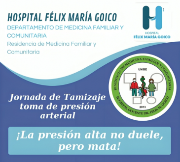 Hospital Félix María Goico realizará Jornada de Tamizaje de Presión Arterial