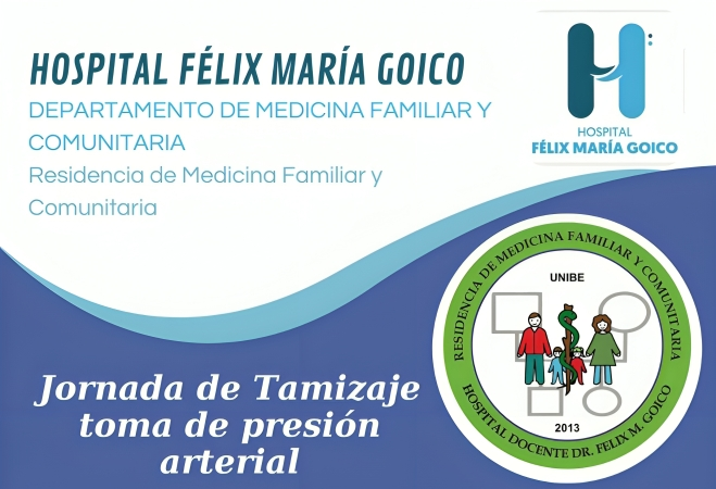 Hospital Félix María Goico realizará Jornada de Tamizaje de Presión Arterial