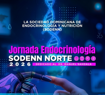 SODENN anuncia Jornada de Endocrinología Norte 2026 en Santiago de los Caballeros