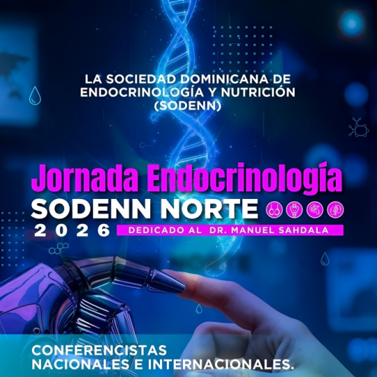 SODENN anuncia Jornada de Endocrinología Norte 2026 en Santiago de los Caballeros