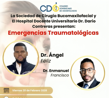 Sociedad de Cirugía Oral y Maxilofacial y Hospital Darío Contreras ofrecerán capacitación en Emergencias Traumatológicas