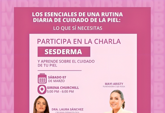SESDERMA invita a charla sobre rutina diaria de cuidado de la piel 