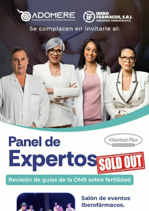 Asociación Dominicana de Medicina Reproductiva e Iberofármacos presentan Panel de Expertos sobre guías OMS de fertilidad