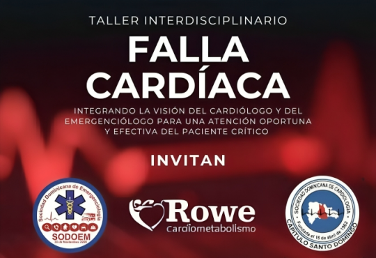 Sociedades de Emergenciología y Cardiología invitan a taller interdisciplinario sobre falla cardíaca