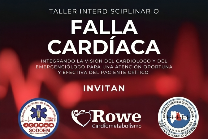 Sociedades de Emergenciología y Cardiología invitan a taller interdisciplinario sobre falla cardíaca