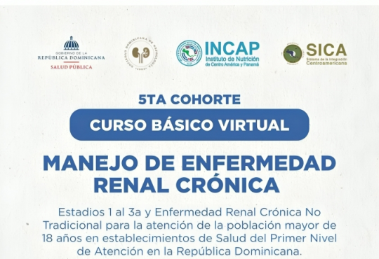 Ministerio de Salud Pública invita a médicos y personal de salud a curso virtual sobre Enfermedad Renal Crónica