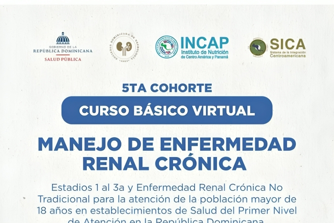 Ministerio de Salud Pública invita a médicos y personal de salud a curso virtual sobre Enfermedad Renal Crónica