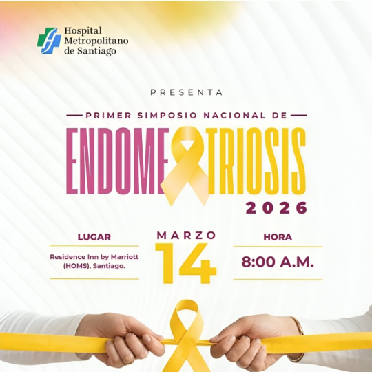 Hospital Metropolitano de Santiago invita al 1er Simposio Nacional de Endometriosis 2026