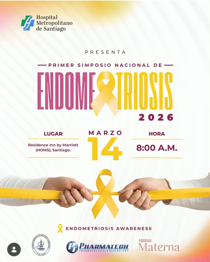 Hospital Metropolitano de Santiago invita al 1er Simposio Nacional de Endometriosis 2026 Hospital Metropolitano de Santiago invita al 1er Simposio Nacional de Endometriosis 2026