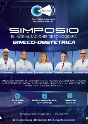 Sociedad Dominicana de Sonografía celebra 29 aniversario con Simposio en Actualizaciones de Sonografía Gineco-Obstétrica