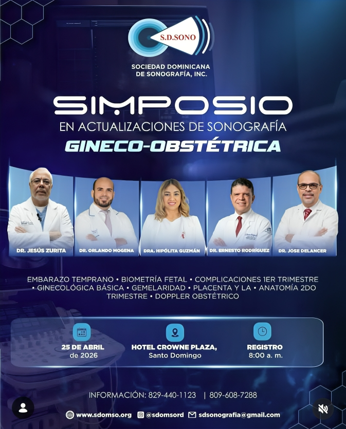 Sociedad Dominicana de Sonografía celebra 29 aniversario con Simposio en Actualizaciones de Sonografía Gineco-Obstétrica