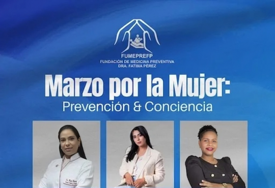 Fundación de Medicina Preventiva Dra. Fátima Pérez realizará taller "Marzo por la Mujer" sobre violencia intrafamiliar