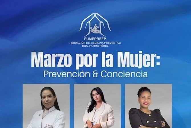 Fundación de Medicina Preventiva Dra. Fátima Pérez realizará taller "Marzo por la Mujer" sobre violencia intrafamiliar