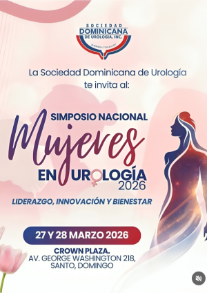 Sociedad Dominicana de Urología invita a Simposio Nacional "Mujeres en Urología"