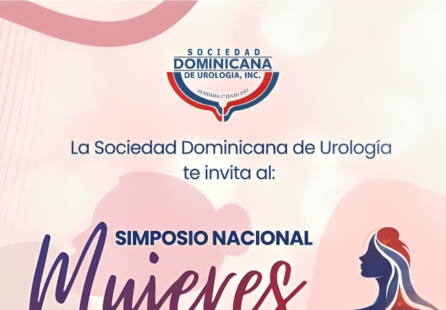 Sociedad Dominicana de Urología invita a Simposio Nacional "Mujeres en Urología"