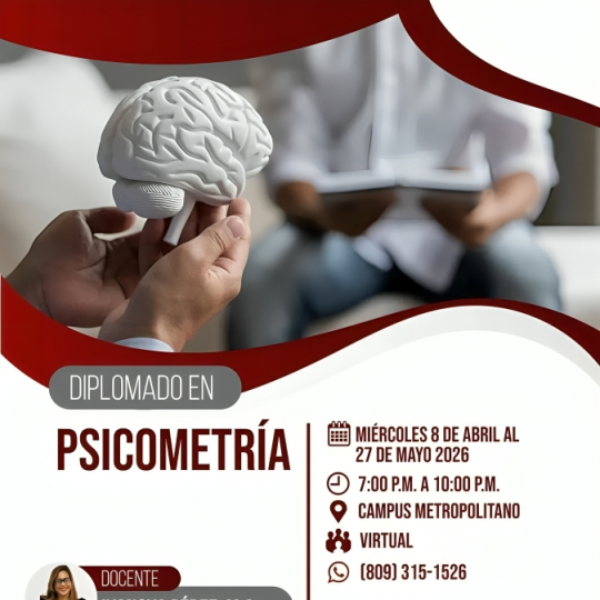 Universidad Federico Henríquez y Carvajal invita a participar en Diplomado de Psicometría en modalidad virtual