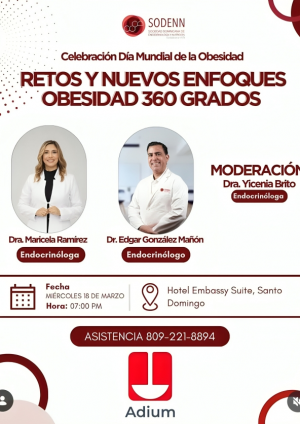 SODENN celebrará encuentro sobre obesidad con visión multidisciplinaria y enfoque humano