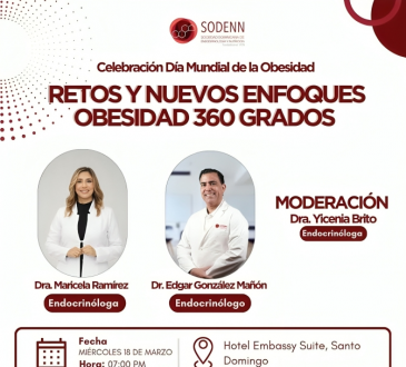 SODENN celebrará encuentro sobre obesidad con visión multidisciplinaria y enfoque humano