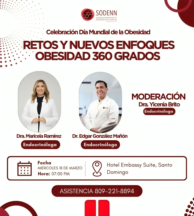 SODENN celebrará encuentro sobre obesidad con visión multidisciplinaria y enfoque humano