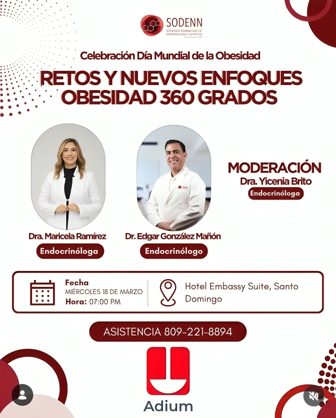 SODENN celebrará encuentro sobre obesidad con visión multidisciplinaria y enfoque humano