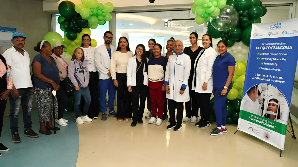 CECANOT realiza jornada nacional de detección de glaucoma en Santo Domingo
