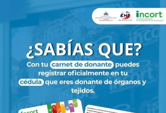 INCORT lanza campaña para promover registro de donantes de órganos en cédula de identidad