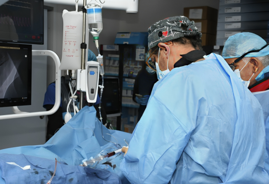 Dr. Pedro Ureña lidera innovación en cardiología con uso de guías de presión y flujo de alta sensibilidad Dr. Pedro Ureña lidera innovación en cardiología con uso de guías de presión y flujo de alta sensibilidad