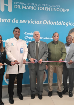 Hospital Mario Tolentino Dipp inaugura moderna Unidad de Odontología