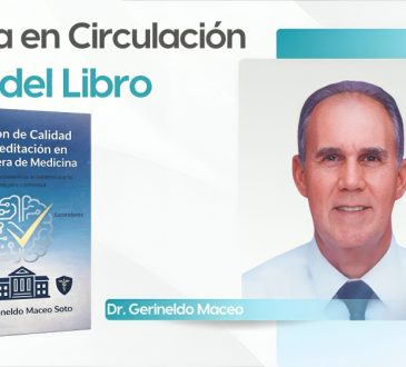 Dr. Gerineldo Maceo presenta libro “Gestión de Calidad y Acreditación en la Carrera de Medicina” en el Colegio Médico Dominicano