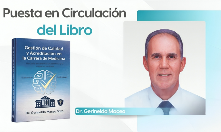 Dr. Gerineldo Maceo presenta libro “Gestión de Calidad y Acreditación en la Carrera de Medicina” en el Colegio Médico Dominicano Dr. Gerineldo Maceo presenta libro “Gestión de Calidad y Acreditación en la Carrera de Medicina” en el Colegio Médico Dominicano