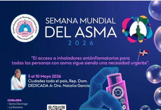 Sociedad de Neumología y Cirugía del Tórax celebrará Semana Mundial del Asma del 5 al 10 de mayo en honor a la doctora Natalia García