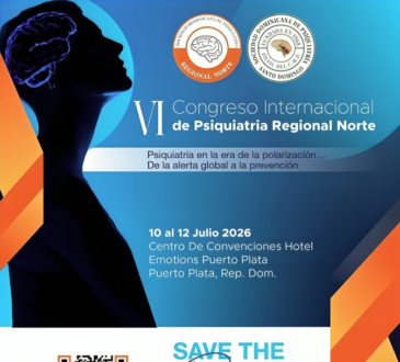 VI Congreso Internacional de Psiquiatría Regional Norte se celebrará del 10 al 12 de julio en Puerto Plata 