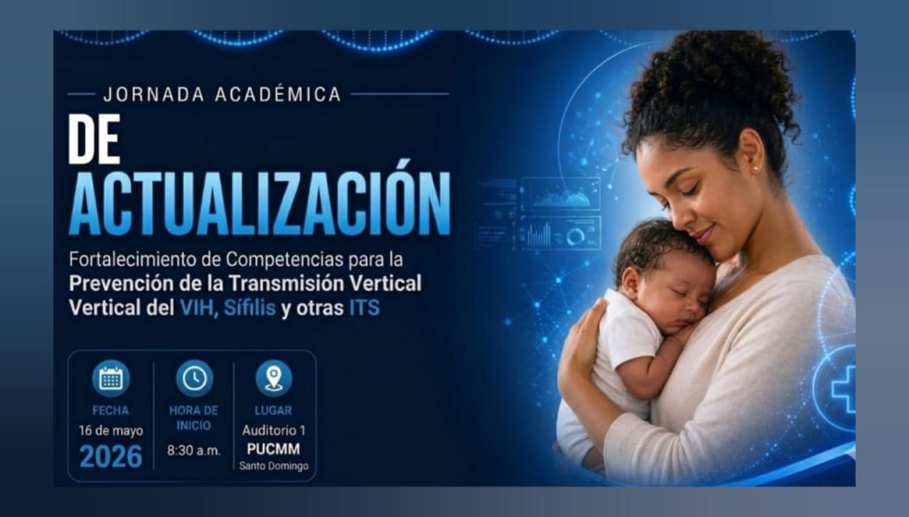 Sociedad de Pediatría realizará jornada académica sobre prevención de transmisión vertical del VIH, sífilis e ITS el 16 de mayo en PUCMM